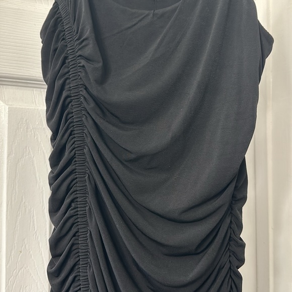 Curve Hugging Black Torrid Dress - Picture 3 of 4